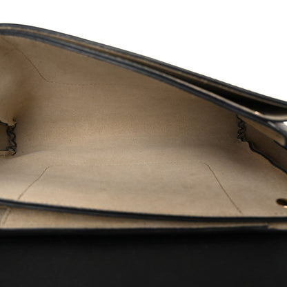 Chloe Suede Calfskin Small Faye Shoulder Bag Black 5 of 10