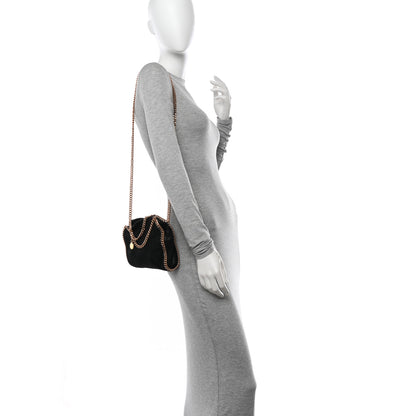 Stella McCartney Shaggy Deer Tiny Falabella Tote Black 2 of 10