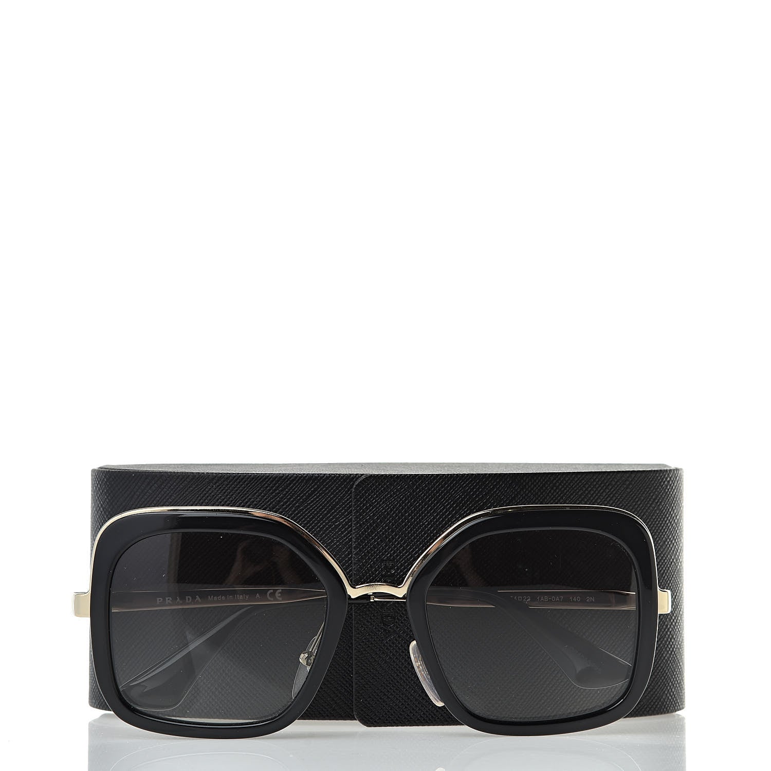 Prada Cinema Sunglasses SPR57U Black 8 of 8