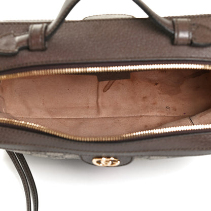 Gucci GG Supreme Web Small Ophidia Top Handle Shoulder Bag Brown 5 of 14