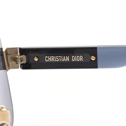 Christian Dior Diorsignature 60mm Square Sunglasses Shiny Gold Gradient Smoke 7 of 8