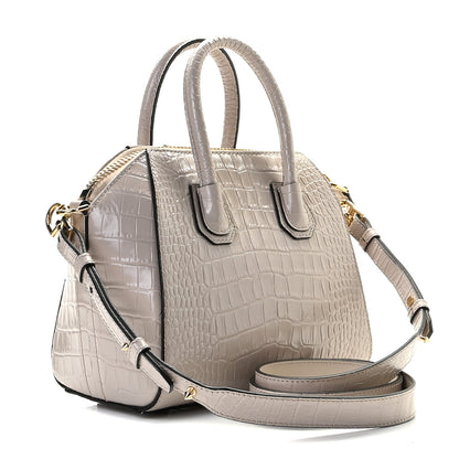 Givenchy Calfskin Crocodile Embossed Mini Antigona Dune 3 of 10
