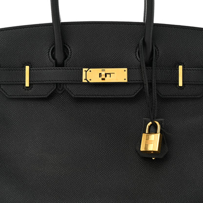 Hermes Epsom BIRKIN 30 Black 8 of 15