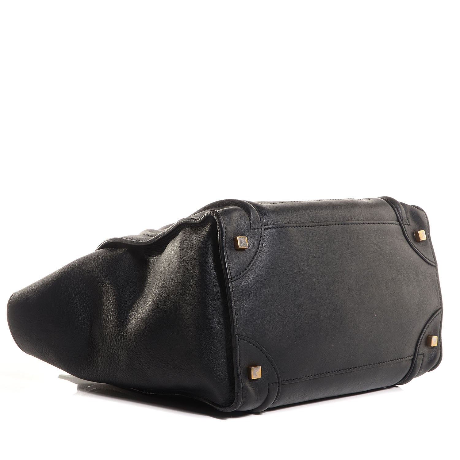 Celine Smooth Calfskin Mini Luggage Black 4 of 9