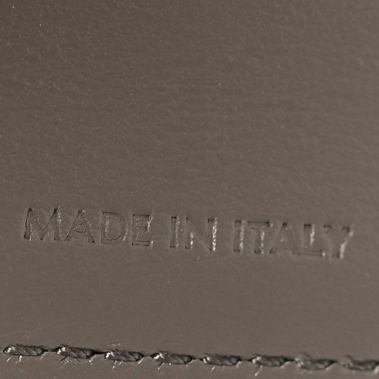 Shiny Calfskin Small Triomphe Wallet Pebble