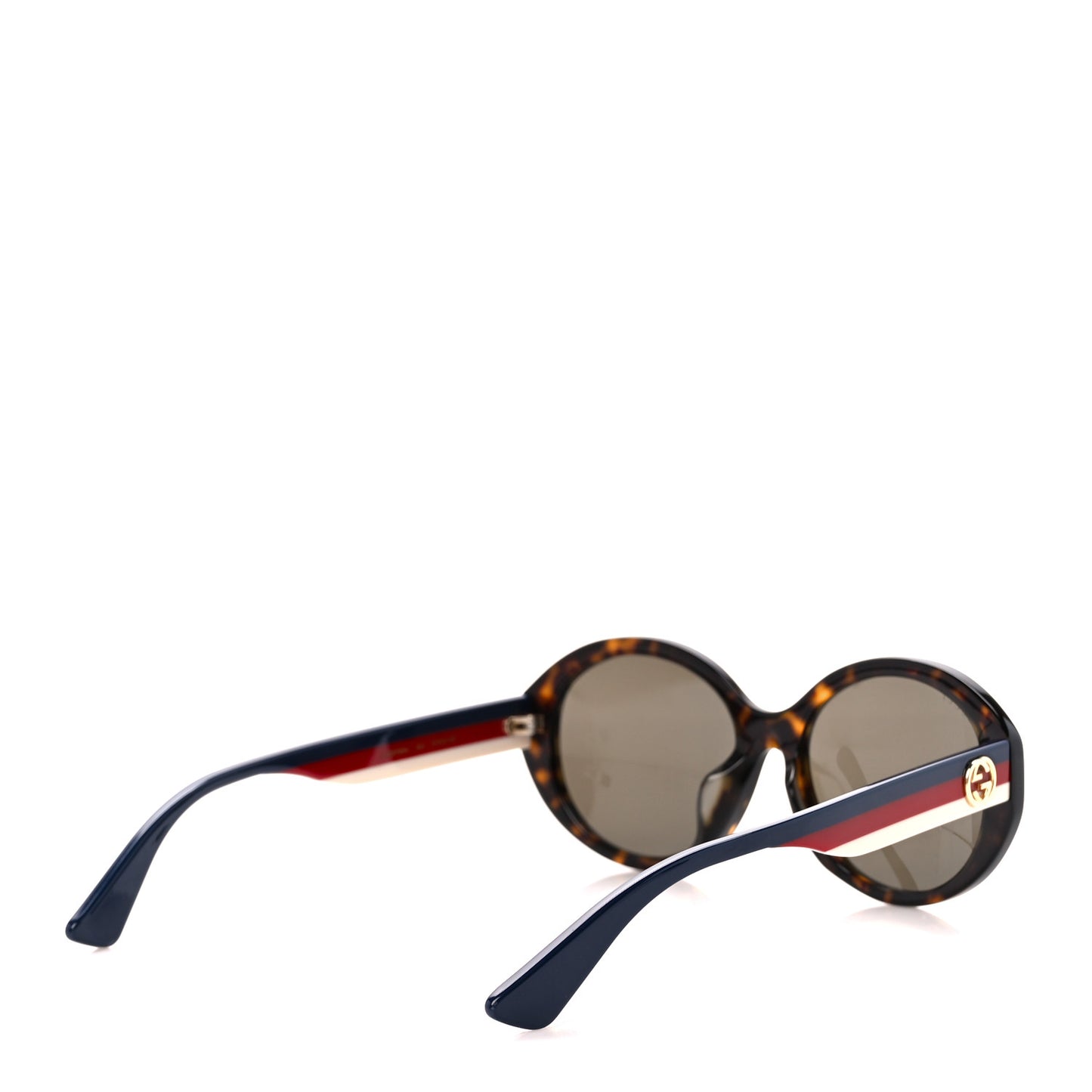 Round Web Sunglasses GG0279SA Havana
