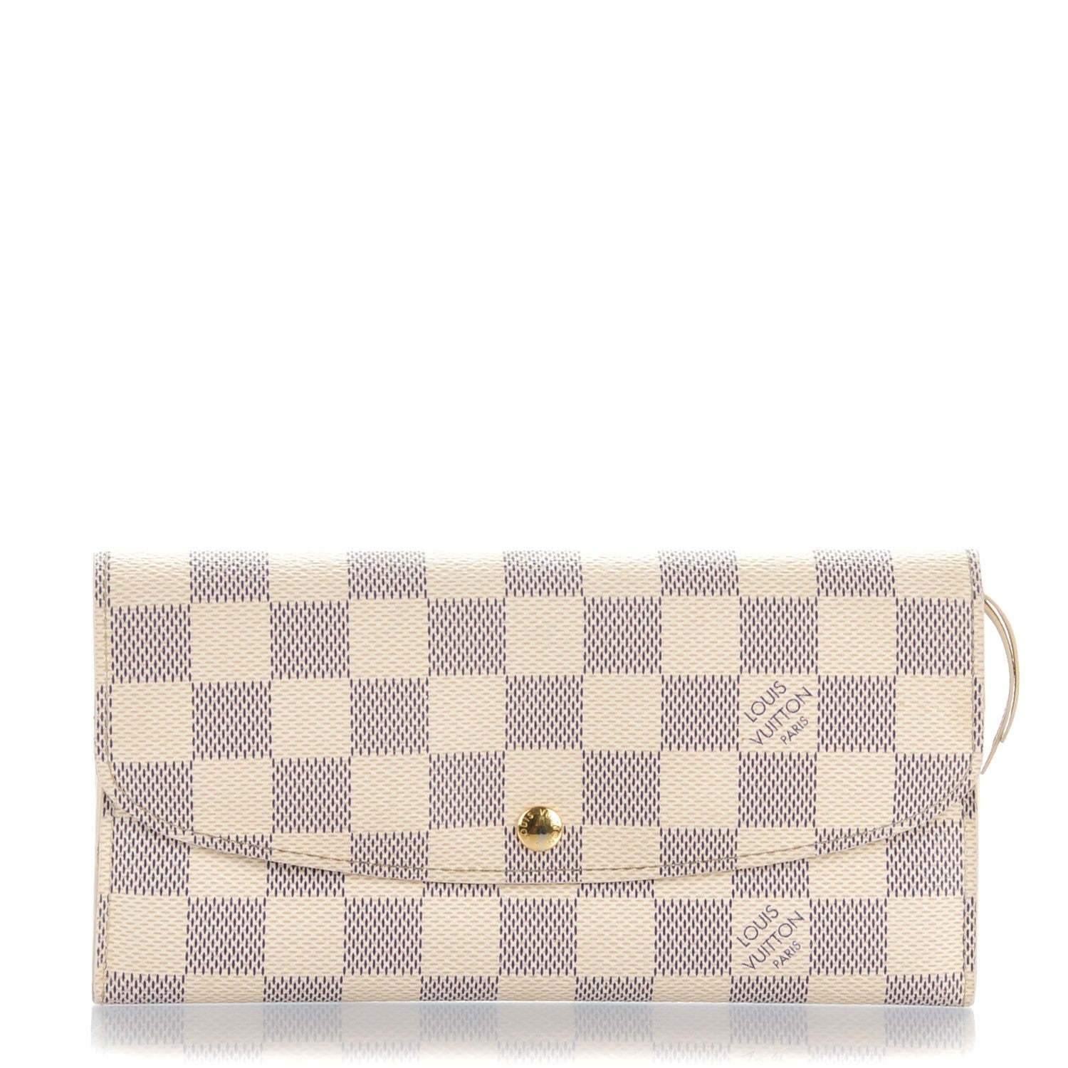 Louis Vuitton Damier Azur Emilie Wallet 1 of 8