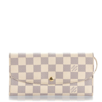 Louis Vuitton Damier Azur Emilie Wallet 1 of 8
