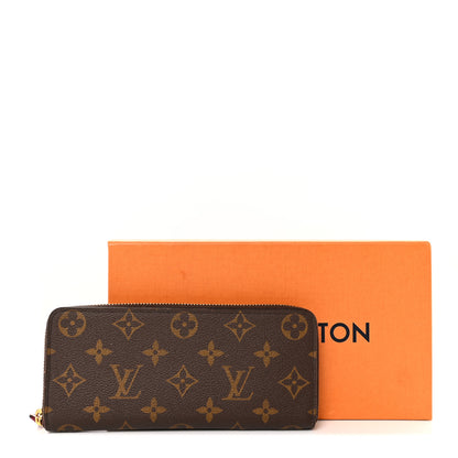Louis Vuitton Monogram Clemence Wallet Fuchsia 3 of 11