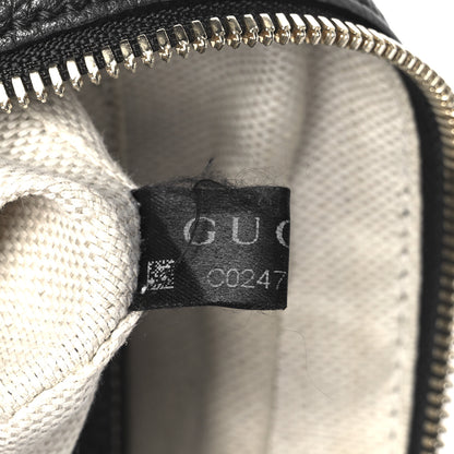 Gucci Pebbled Calfskin Small Soho Disco Bag Black 8 of 13
