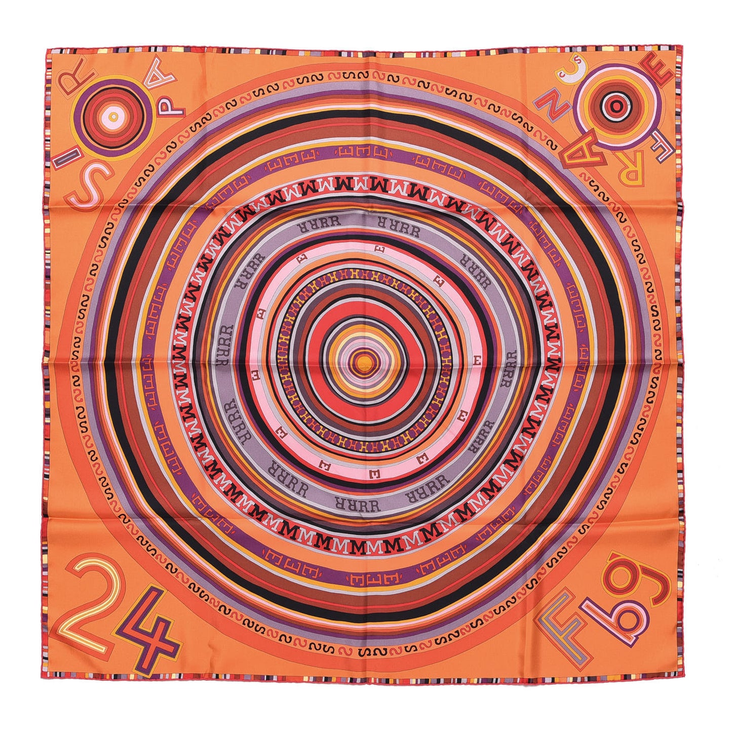 Silk Tohu Bohu Scarf 90