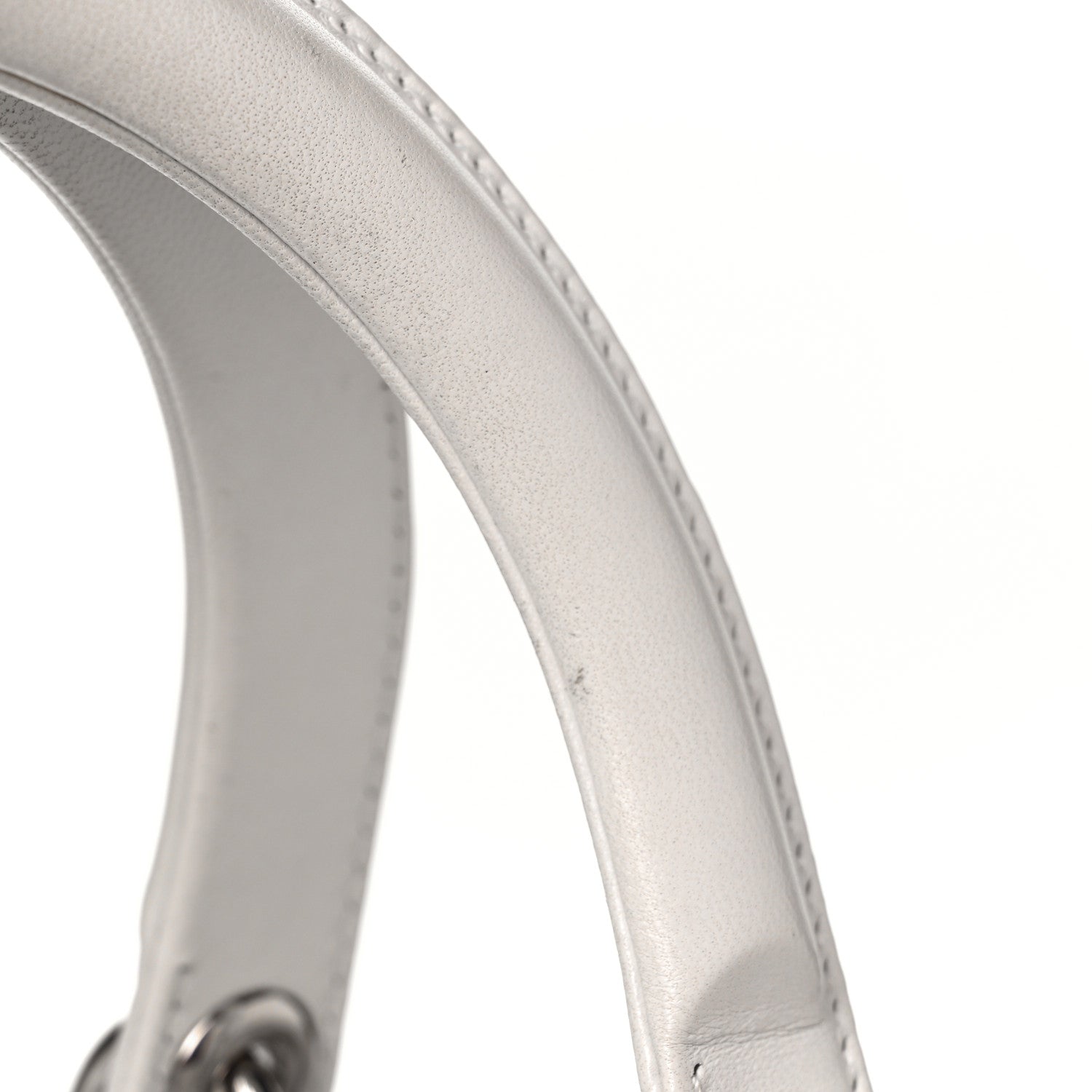 Christian Dior Lambskin Cannage Medium Lady Dior White 19 of 21