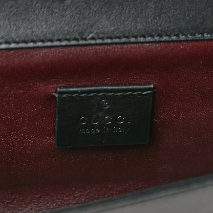 Gucci Smooth Calfskin Mini Zumi Shoulder Bag Black 8 of 16