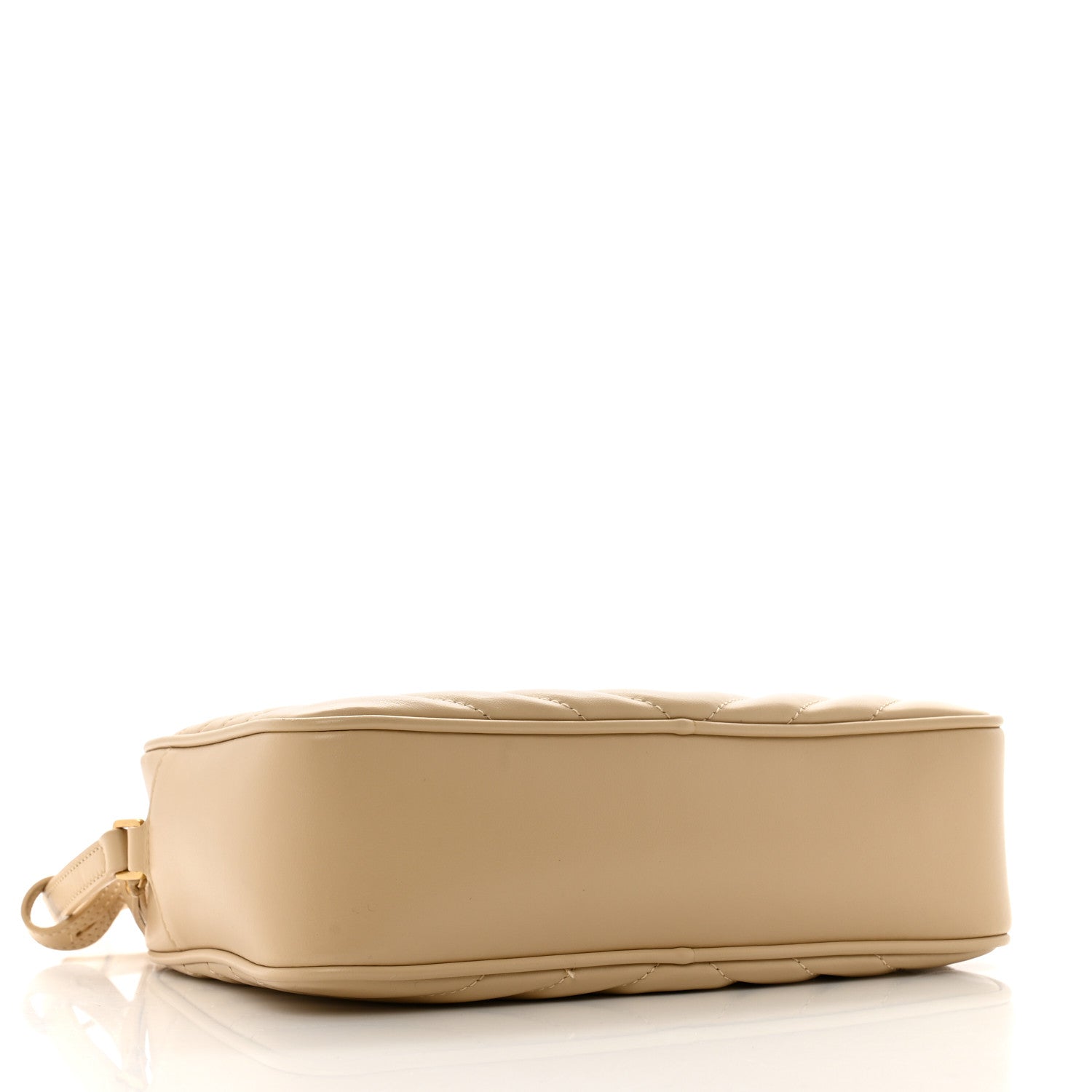 Saint Laurent Calfskin Matelasse Monogram Lou Camera Bag Nude Powder 4 of 13