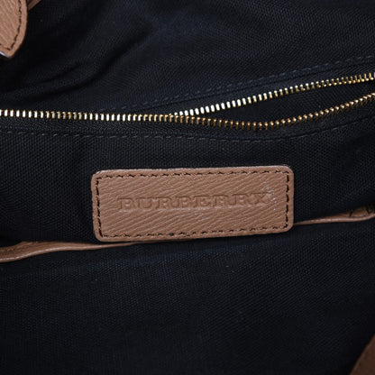 Burberry Grainy Calfskin House Check Medium Sycamore Dark Sand 7 of 10