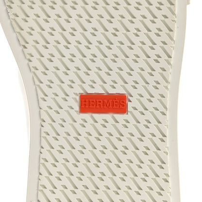Hermes Calfskin Day Sneakers 38 White 7 of 9