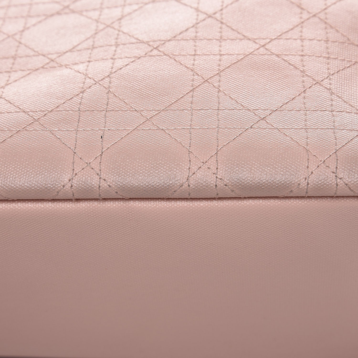 Christian Dior Coated Canvas Cannage Panarea Shopping Tote Rosato 17 of 17