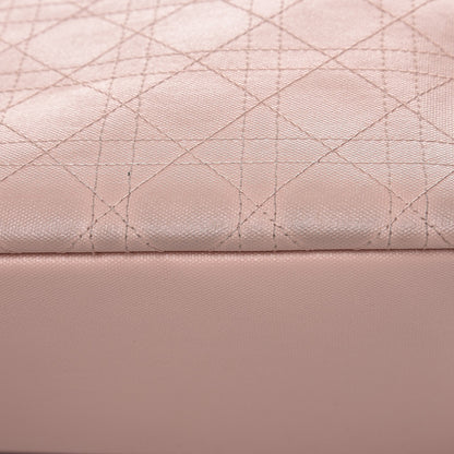 Christian Dior Coated Canvas Cannage Panarea Shopping Tote Rosato 17 of 17