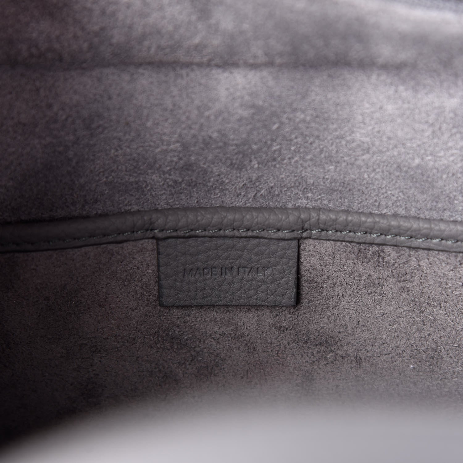 Celine Baby Drummed Calfskin Nano Luggage Kohl 6 of 9