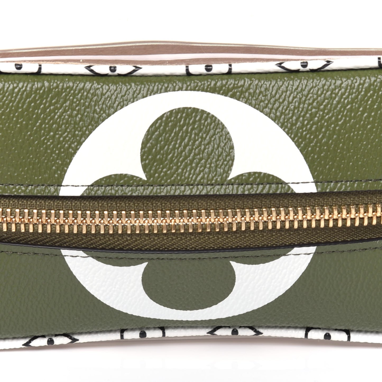 Monogram Giant Beach Pouch Kaki