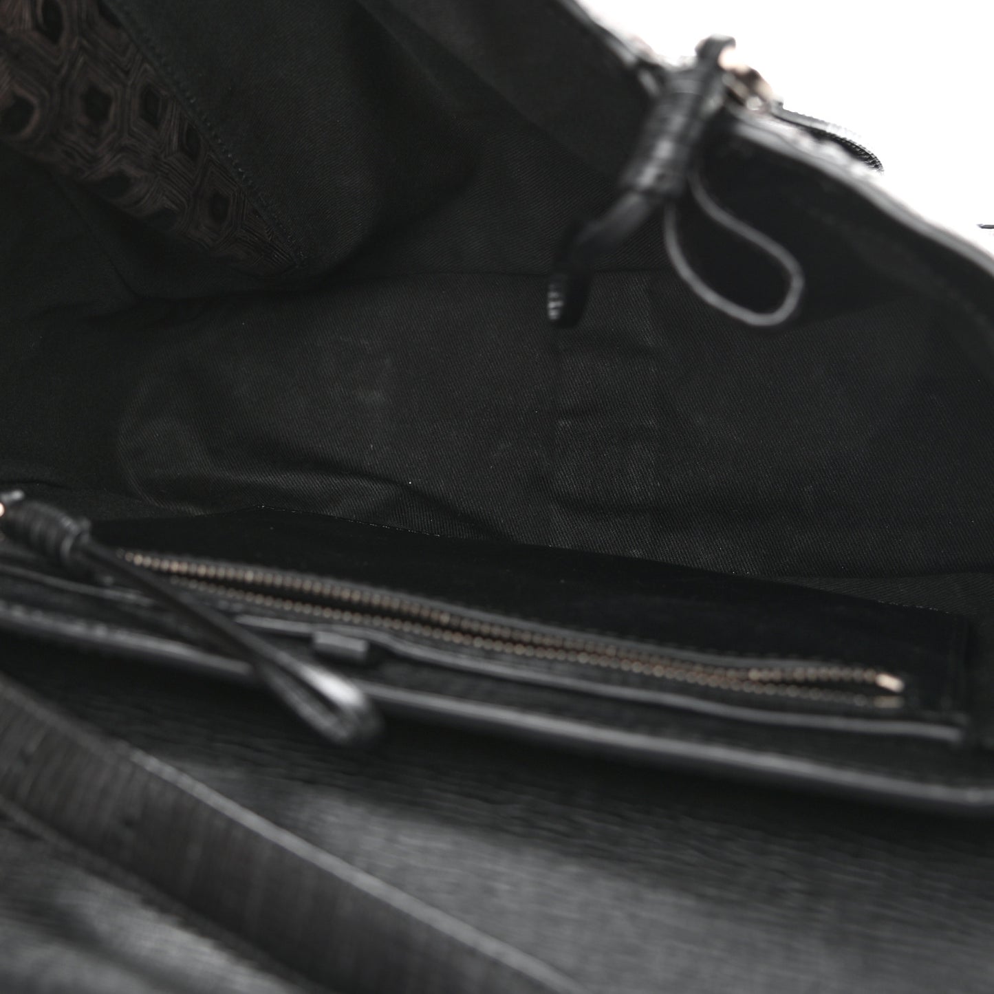 Turtle Embossed Medium Pashli Satchel Black