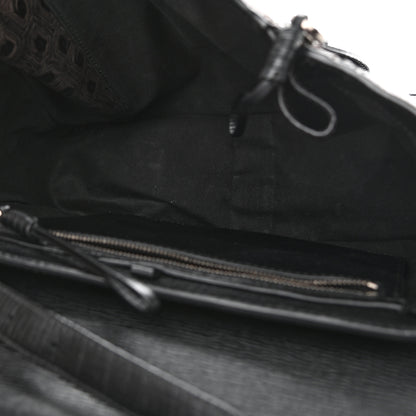 3.1 Phillip Lim Turtle Embossed Medium Pashli Satchel Black 4 of 10