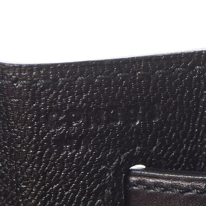 Hermes Evercalf Kelly Retourne 32 Black 32 of 42