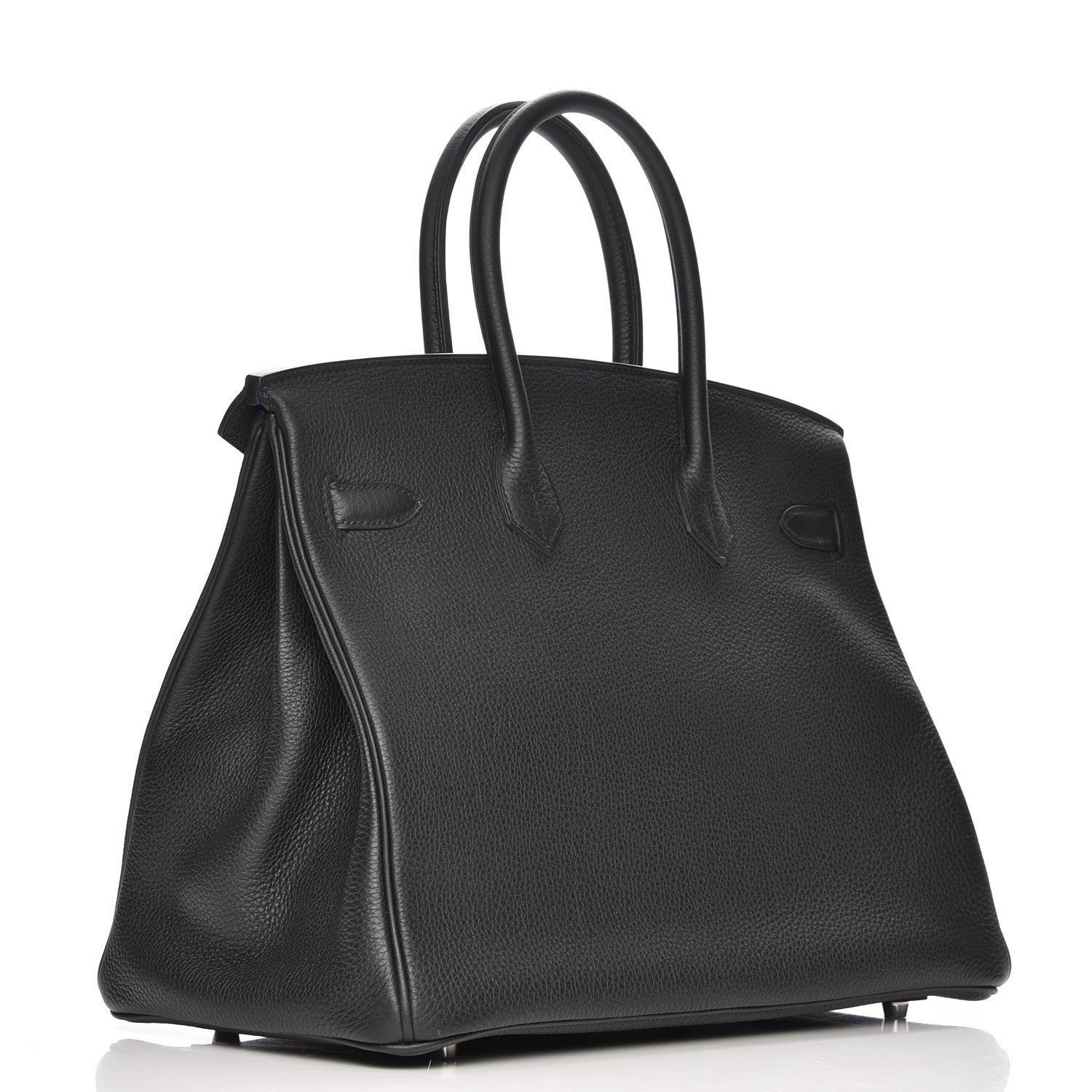 Hermes Togo Birkin 35 Black Bleu Agate 3 of 30
