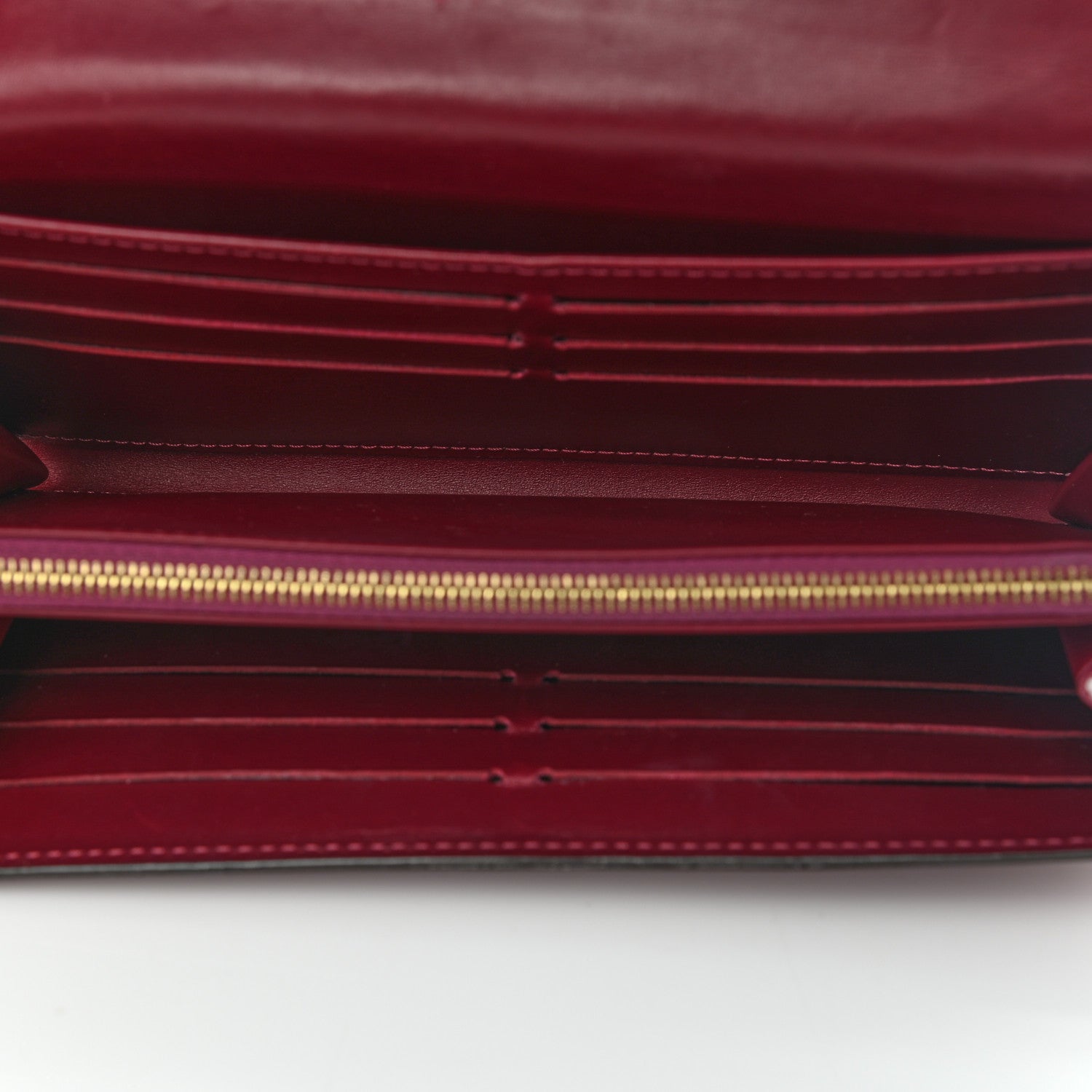 Louis Vuitton Vernis Sarah Wallet NM Magenta 4 of 6