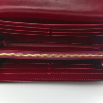 Louis Vuitton Vernis Sarah Wallet NM Magenta 4 of 6
