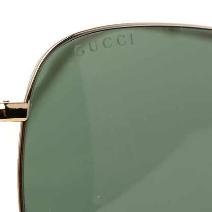 Gucci Metal Aviator Sunglasses GG0503S Gold 7 of 7
