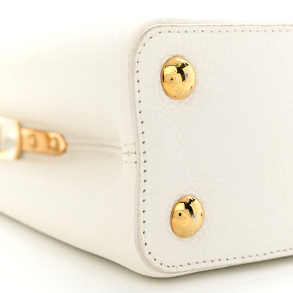 Louis Vuitton X UF Taurillon Artycapucines BB White 9 of 11