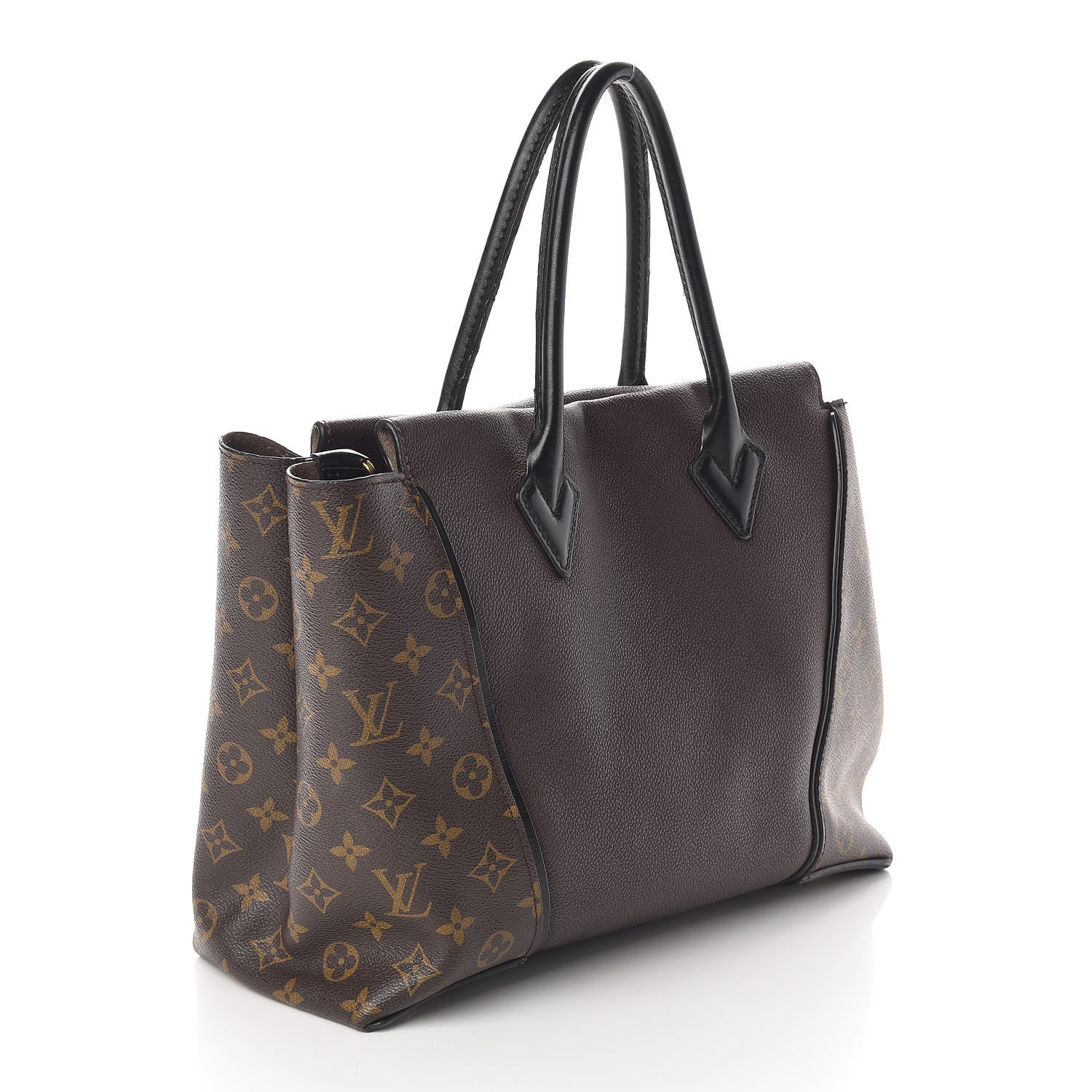 Louis Vuitton Veau Cachemire Monogram Tote W PM Chocolate 3 of 11
