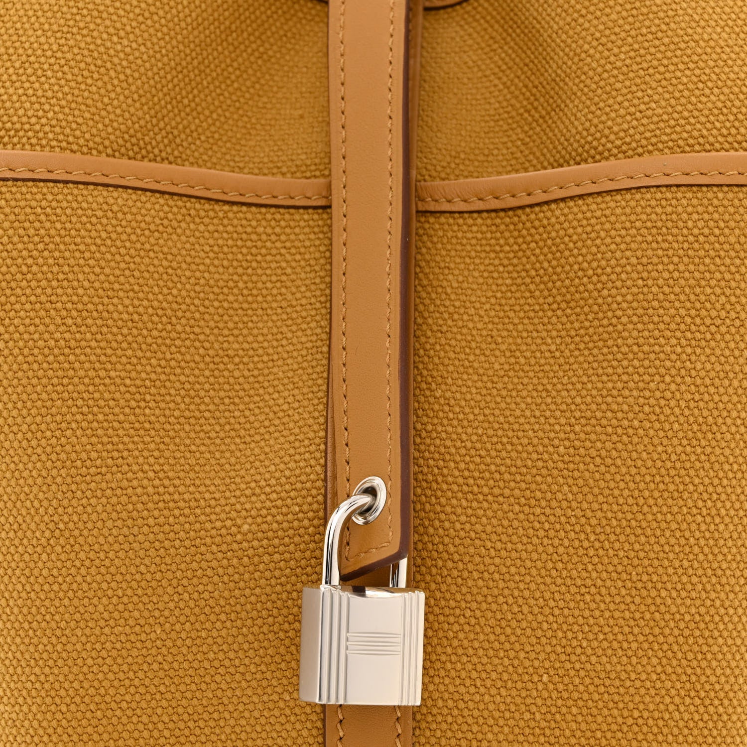 Hermes Toile Goeland Swift Cargo Picotin Lock 18 Sesame 9 of 12