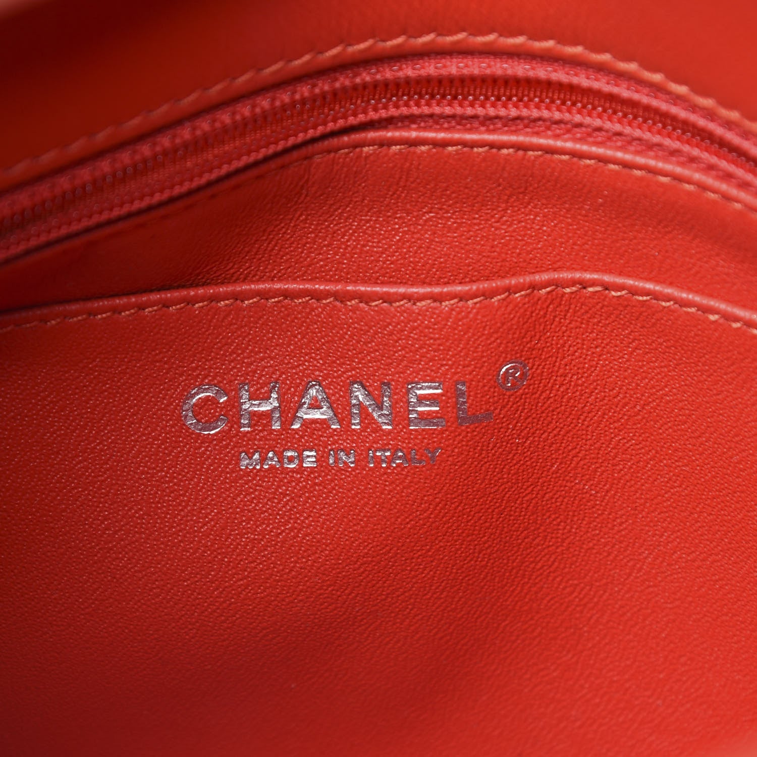 Chanel Calfskin Quilted Medium Rock My Shoulder Flap Red 5 of 10