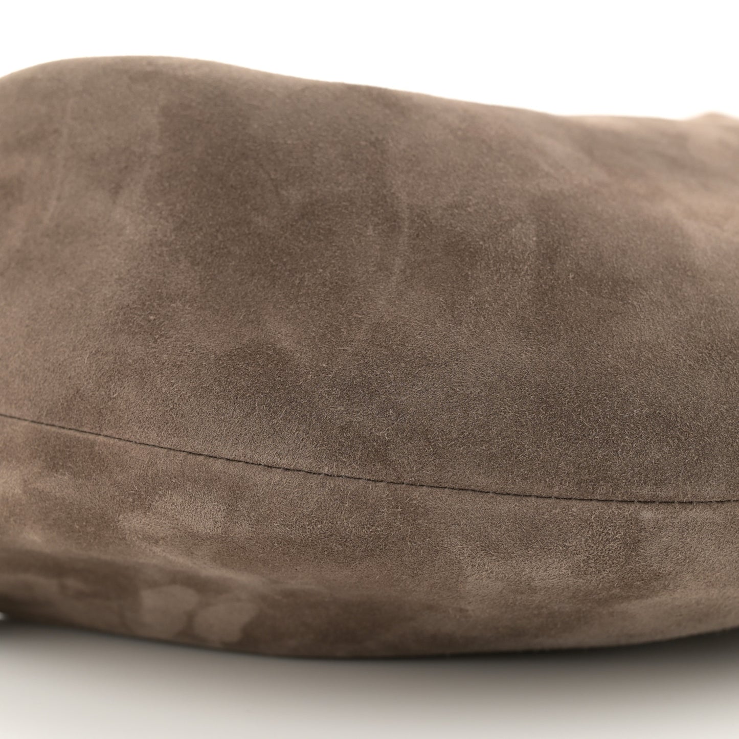 Suede Calfskin Medium Olivia Hobo Toffee