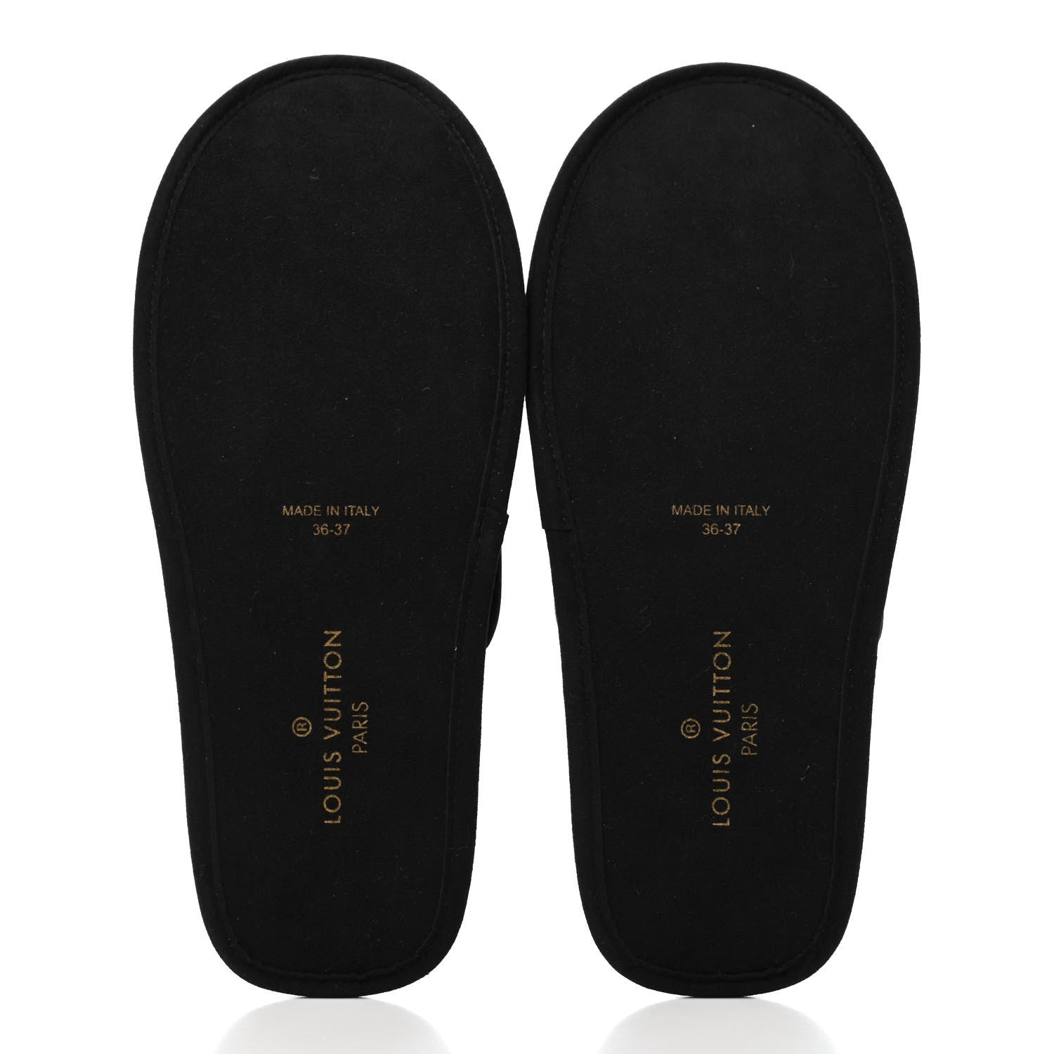 Louis Vuitton Satin LV Suite Flat Mule Black 36-37 6 of 8