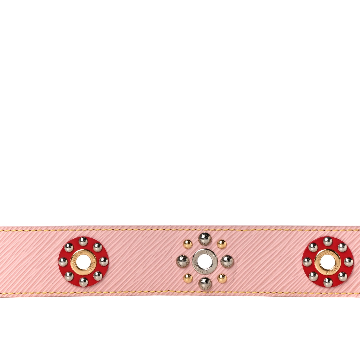 Louis Vuitton Epi Mechanical Flowers Bandouliere Shoulder Strap Rose Ballerine 5 of 6
