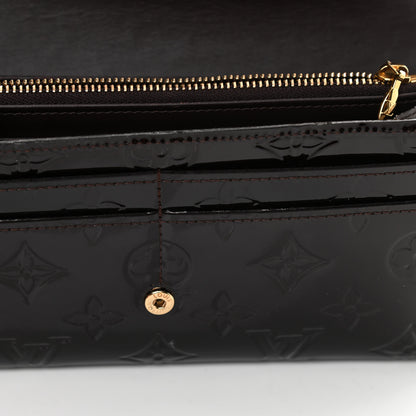 Louis Vuitton Vernis Sarah Wallet NM Amarante 7 of 10