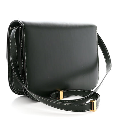 Celine Box Calfskin Medium Classic Box Flap Bag Classic Green 3 of 11