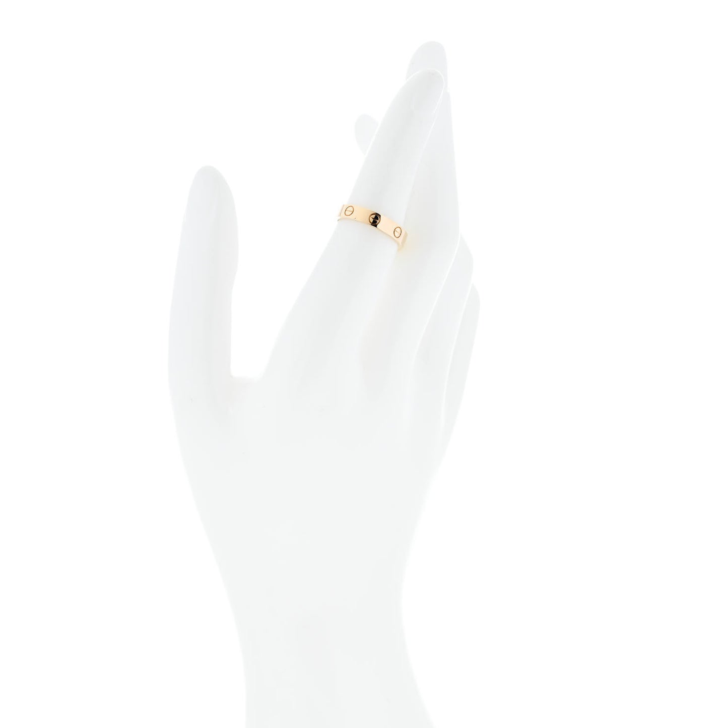 18K Yellow Gold 5.5mm LOVE Ring 48 4.5