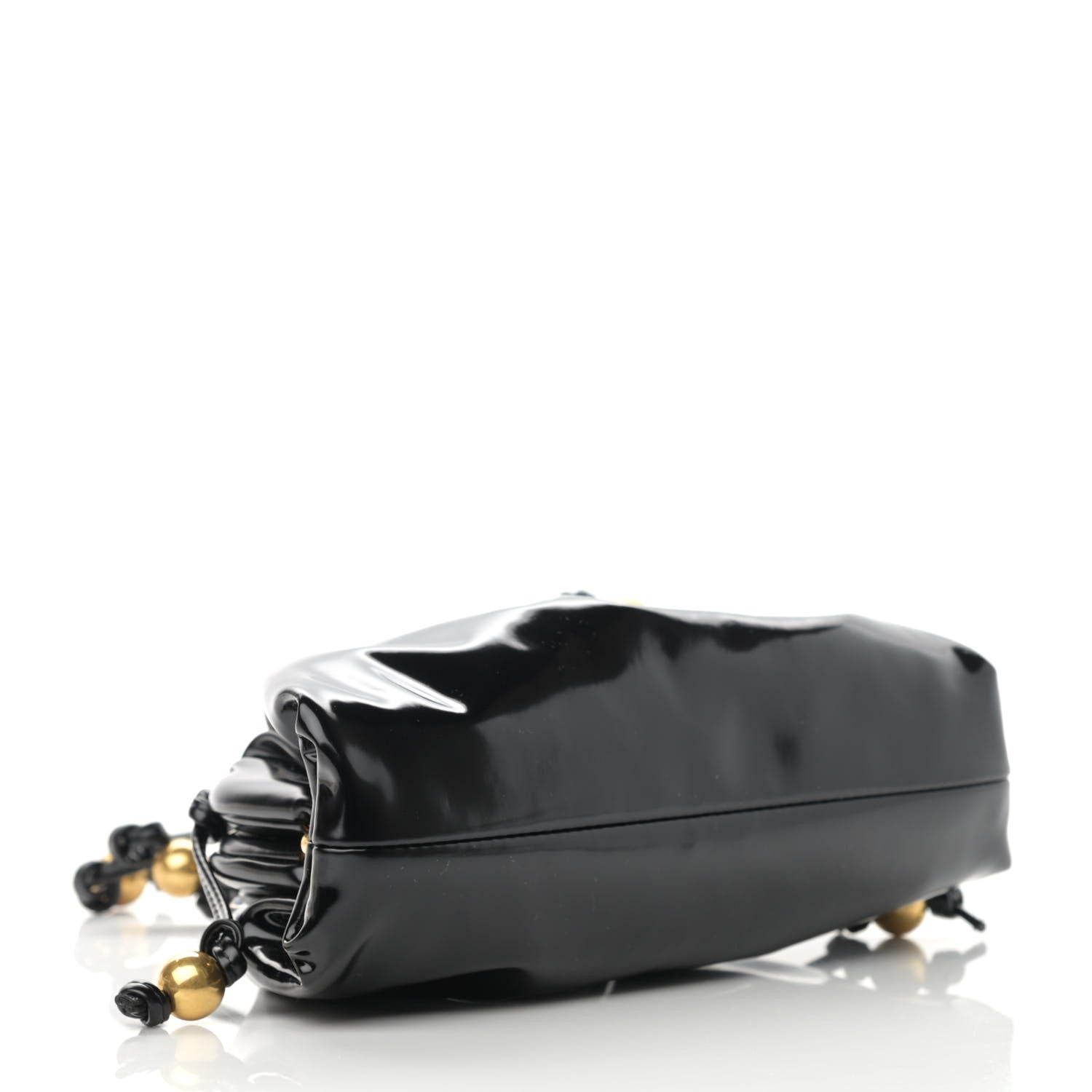 Bottega Veneta Brushed Calfskin The Mini Pouch Black 4 of 10