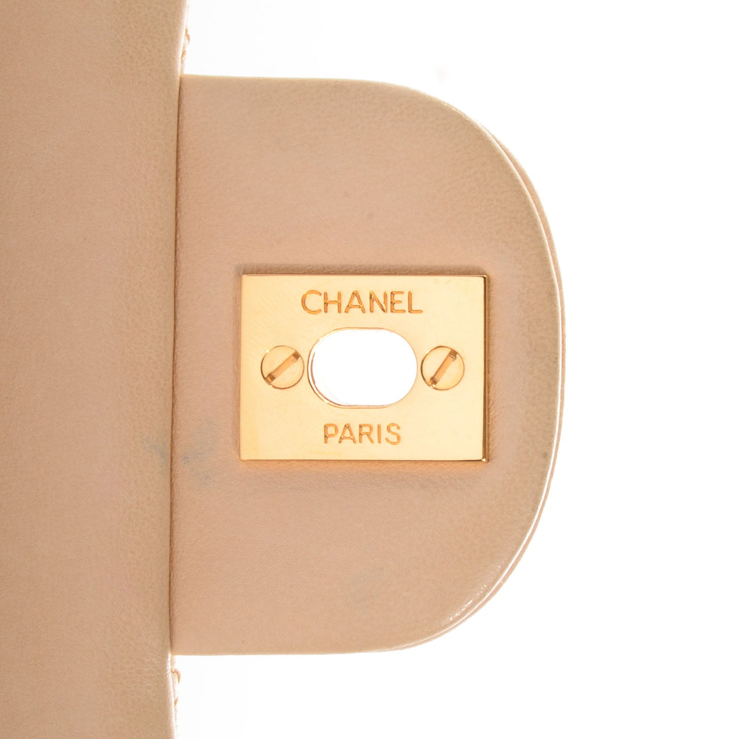 Chanel Lambskin Quilted Small Double Flap Beige 9 of 9