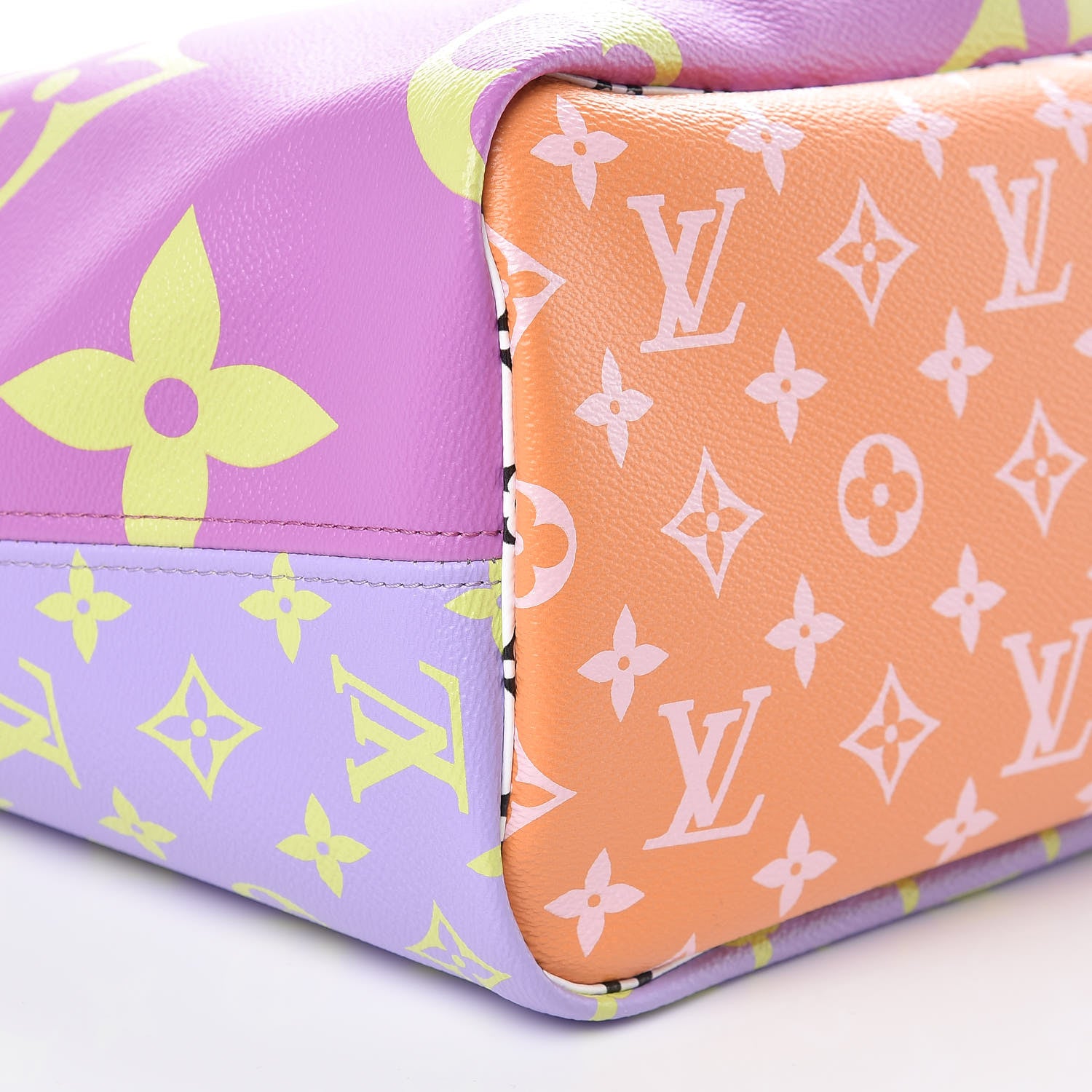 Louis Vuitton Monogram Giant Neverfull MM Pink Lilac 9 of 11