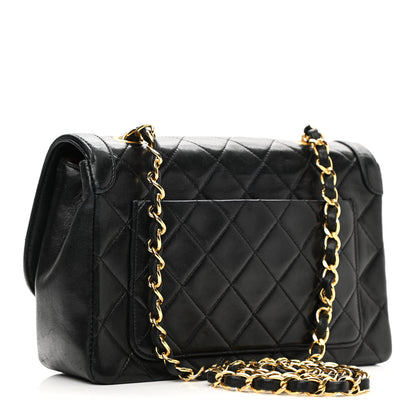 Chanel Lambskin Quilted Medium Single Flap Black 3 of 13