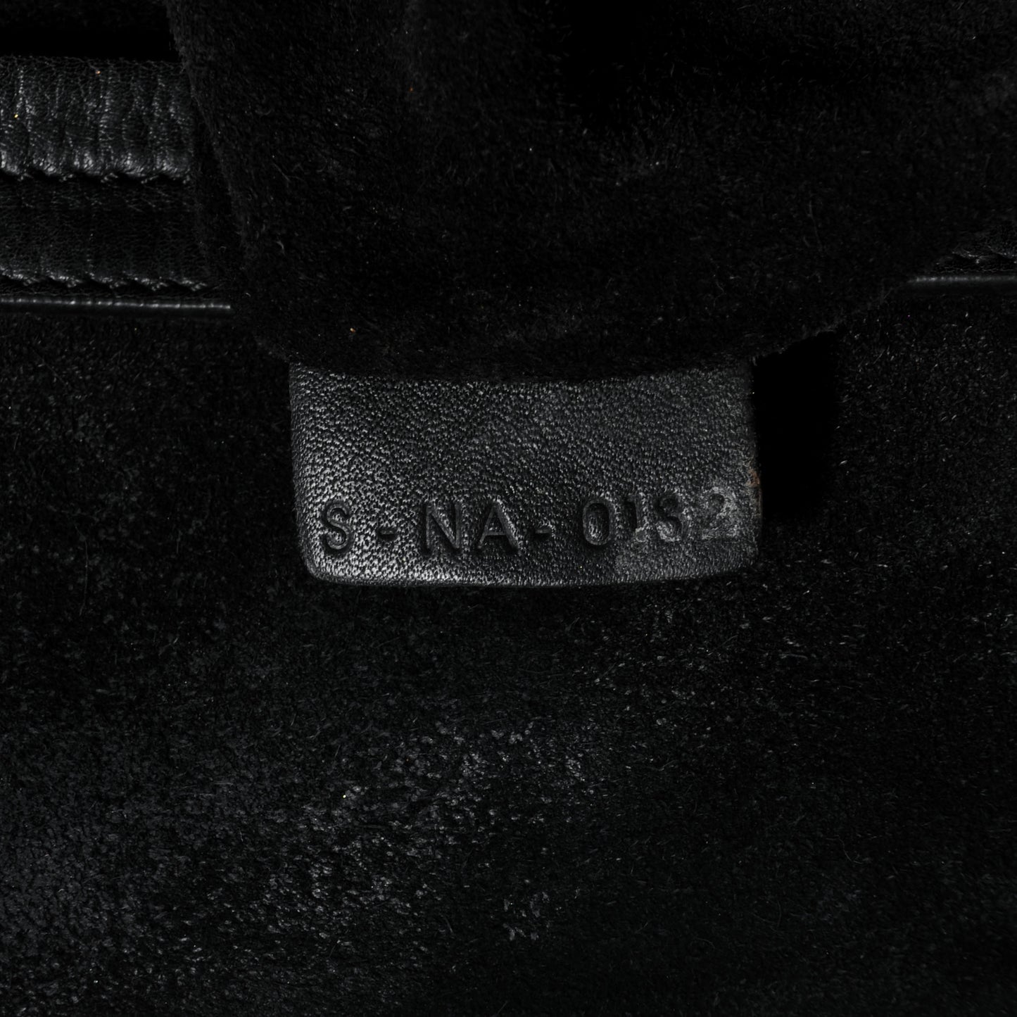 Stamped Crocodile Large Phantom Luggage Black