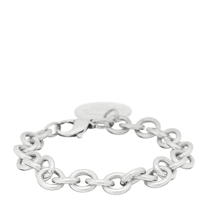 Tiffany Sterling Silver Return to Tiffany Round Tag Charm Bracelet 2 of 3