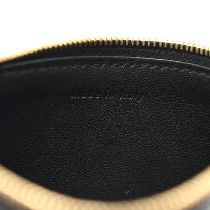 Celine Lambskin Coin and Card Pouch Black 7 of 8