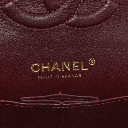 Chanel Lambskin Quilted Medium Double Flap Black 6 of 10