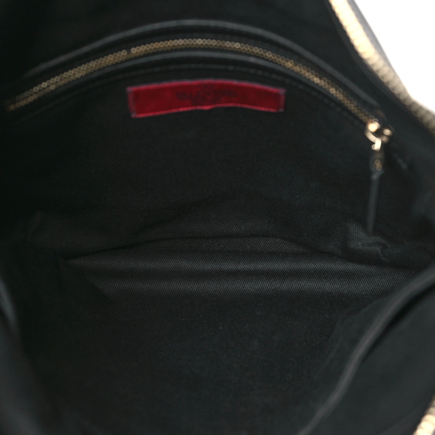 Valentino Garavani Vitello Small Rockstud Hobo Black 5 of 10